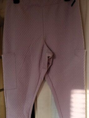 Nine West Light Purple Quilted Style Leisure Pants - Women's Size M / L